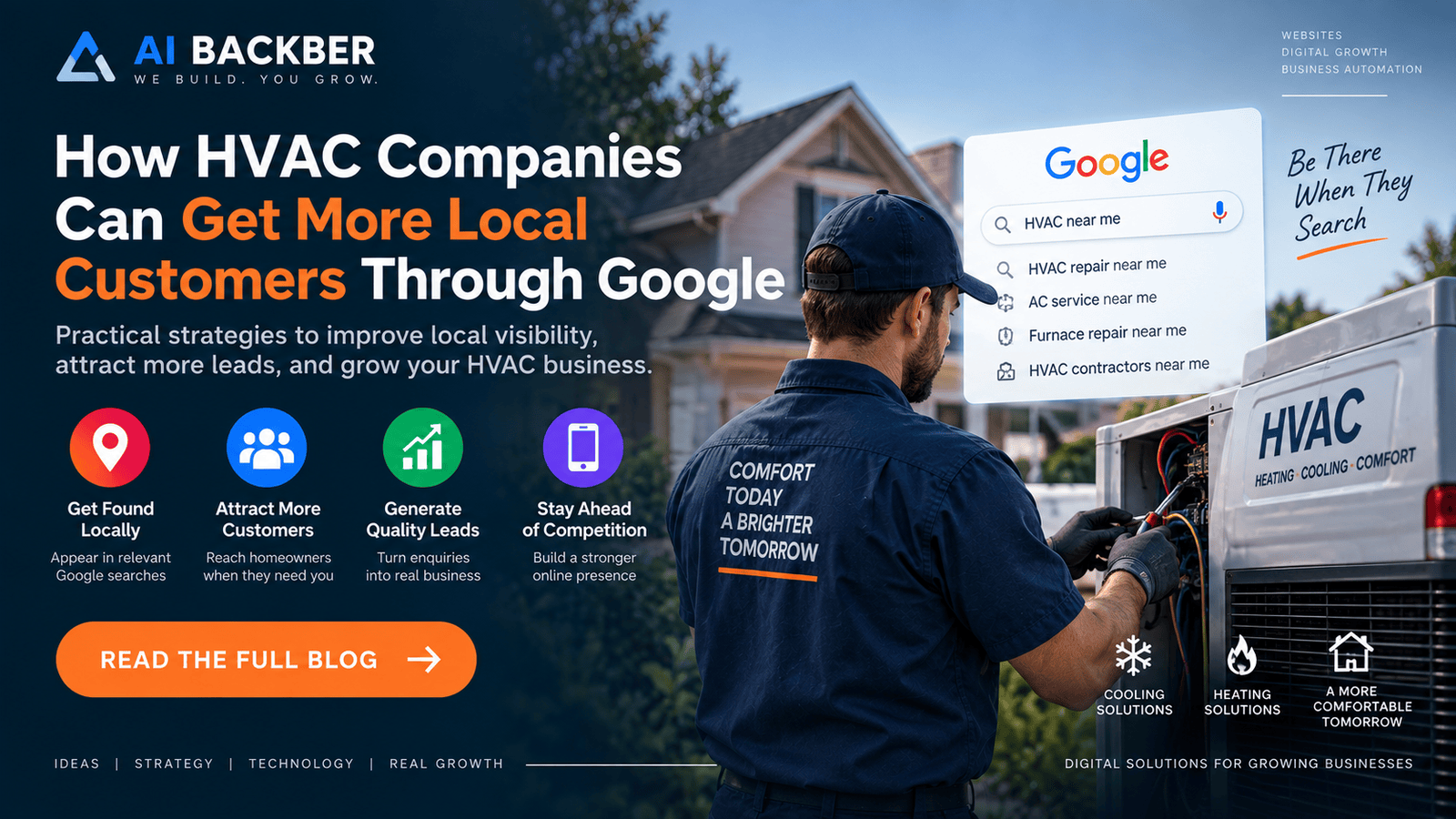 How HVAC Companies Can Get More Local Customers Through Google